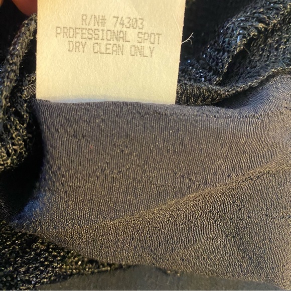 Spencer Alexis Red Black Floral Sheer Sleeve Velvet Detail Kimono Lace Size 2X - Picture 13 of 13